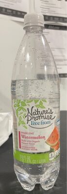 Watermelon Flavored Unsweetened Sparkling Water, Watermelon