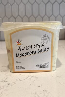 Amish Style Macaroni Salad, Amish Style