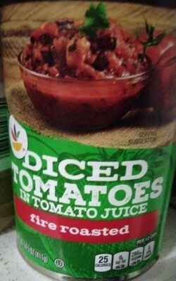 Fire Roasted Diced Tomatoes, Fire Roasted