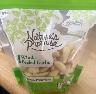 Natural Whole Peeled Garlic