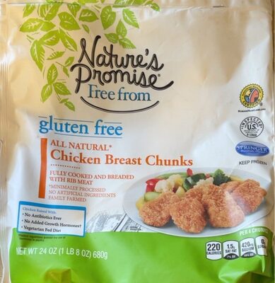 All Natural Chicken Breast Chunks, Chicken