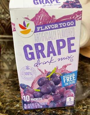 Grape Sugar Free Low Calorie Drink Mix, Grape
