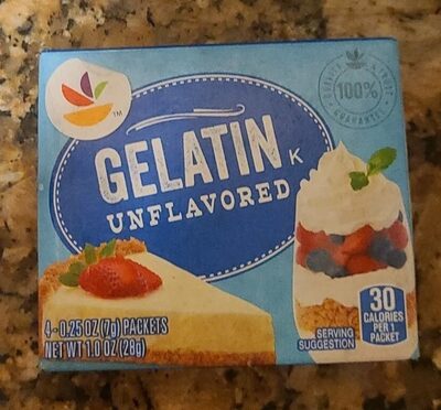 Unflavored Gelatin, Unflavored