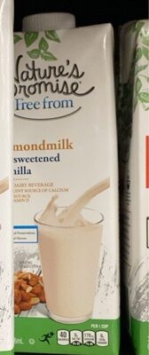 Unsweetened Vanilla Almond Milk Non-Dairy Beverage, Unsweetened Vanilla
