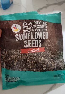 Salted Ranch Flavored Roasted Sunflower Seeds, Salted Ranch