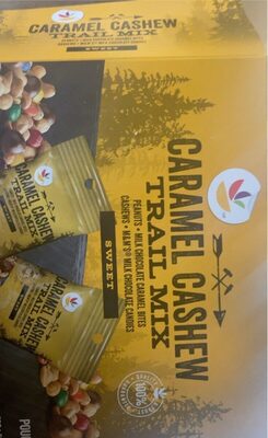 Sweet Peanuts, Milk Chocolate Caramel Bites, Cashews, M&M's Milk Chocolate Candies Trail Mix, Caramel Cashew