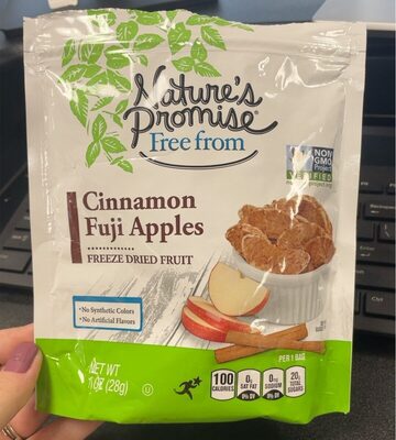 Cinnamon Fuji Apples Freeze Dried Fruit, Cinnamon Fuji Apples
