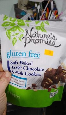 Triple Chocolate Chunk Cookies, Triple Chocolate