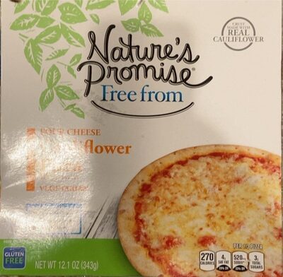 Four Cheese Cauliflower Pizza, Four Cheese