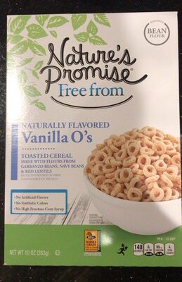 Vanilla O's Toasted Cereal, Vanilla