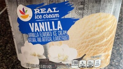 Vanilla Flavored Real Ice Cream, Vanilla