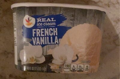 French Vanilla Real Ice Cream, French Vanilla