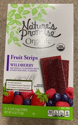 Wildberry Fruit Strips, Wildberry