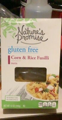 Corn & Rice Fusilli Gluten Free Pasta, Corn & Rice Fusilli