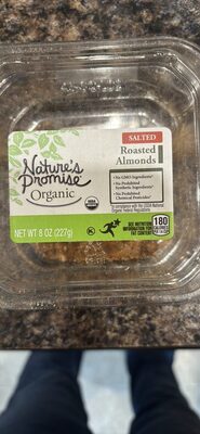 Salted Roasted Almonds, Salted