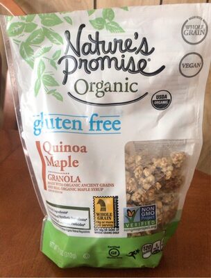 Quinoa Maple Organic Gluten Free Granola, Quinoa Maple