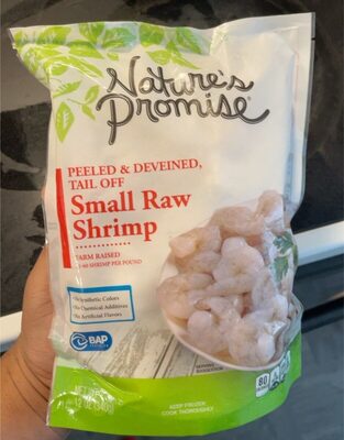 Peeled & Deveined, Tail Off Small Raw Shrimp