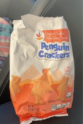 Original Cheddar Flavored Penguin Cracker, Original Cheddar