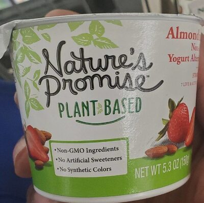 Strawberry Plant Based Almondmilk Non-Dairy Yogurt Alternative, Strawberry