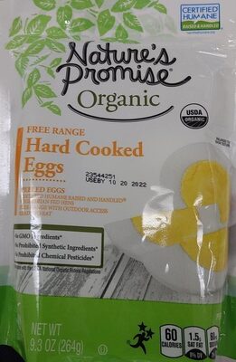 Free Range Hard Cooked Eggs