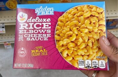 Deluxe Rice Elbows And Cheese Sauce, Deluxe Rice Elbows And Cheese