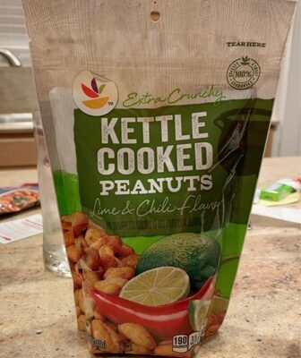 Lime & Chili Flavor Kettle Cooked Peanuts, Lime & Chili