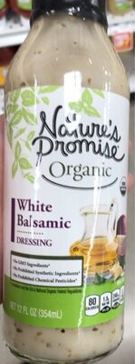 White Balsamic Dressing, White Balsamic