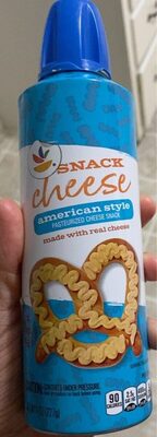 American Style Pasteurized Cheese Snack, American Style