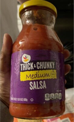 Medium Thick & Chunky Salsa, Medium