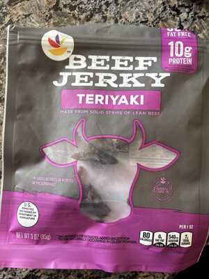 Teriyaki Beef Jerky, Teriyaki