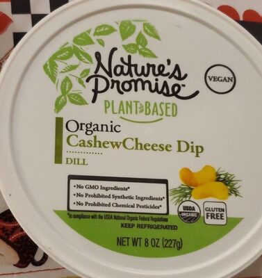 Cashewcheese Organic Dip, Cashewcheese