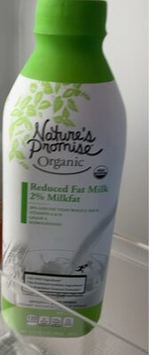 Organic 2% Reduced Fat Milk