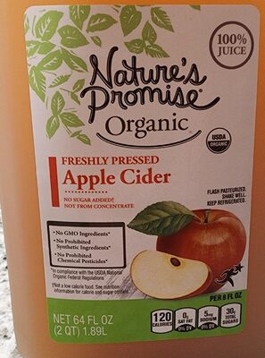 Organic Apple Cider