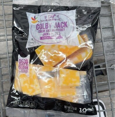 Colby Jack Colby And Monterey Jack Cheeses Snack Bar, Colby Jack