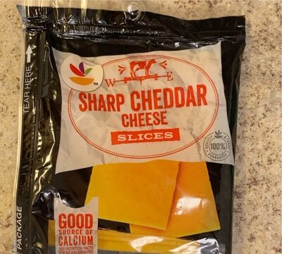 Sharp Cheddar Cheese Slices, Sharp Cheddar