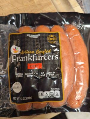 Beef Frankfurters, Beef