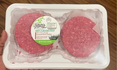90% Lean / 10% Fat 100% Grass Fed Ground Beef Patties
