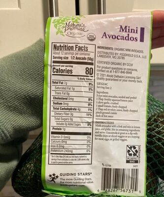 Organic Mini Avocados