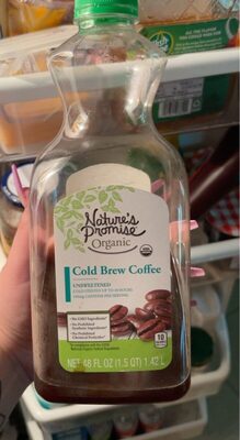 Unsweetened Cold Brew Coffee, Unsweetened