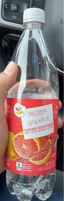 Grapefruit Flavored Seltzer Water, Grapefruit