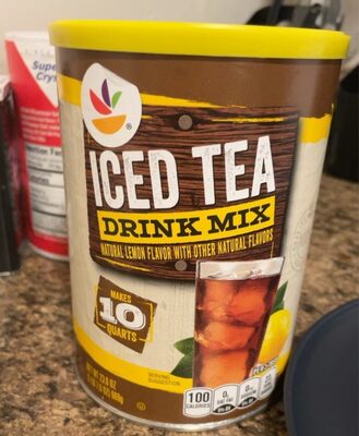 Lemon Flavor Iced Tea Drink Mix, Lemon Flavor