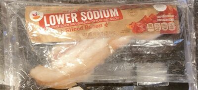 Premium Cut Lower Sodium Sliced Bacon