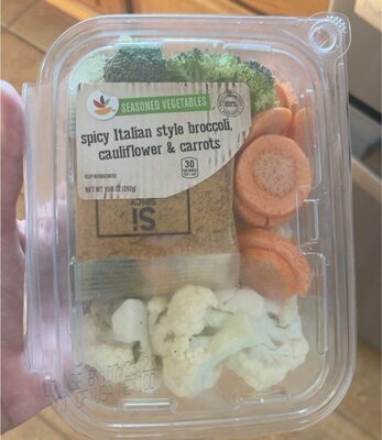 Spicy Italian Style Broccoli, Cauliflower & Carrots Seasoned Vegetables