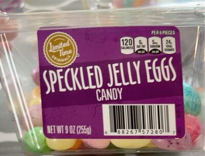 Speckled Jelly Eggs Candy, Speckled Jelly Eggs