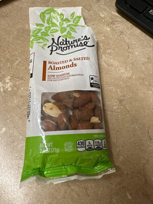 Roasted & Salted Almonds, Roasted & Salted