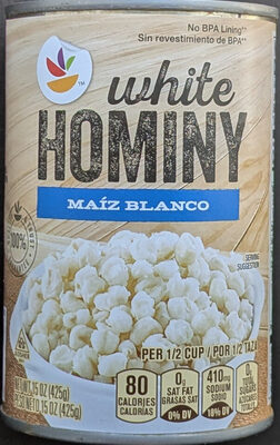 White Hominy, White