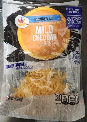 Mild Cheddar Traditionally Shredded Reduced Fat Cheese, Mild Cheddar