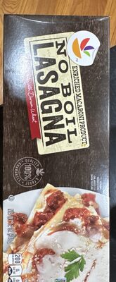 Enriched Macaroni Product, No Boil Lasagna