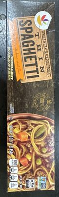 Whole Wheat Macaroni Product, Thin Spaghetti
