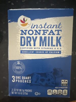 Instant Nonfat Dry Milk